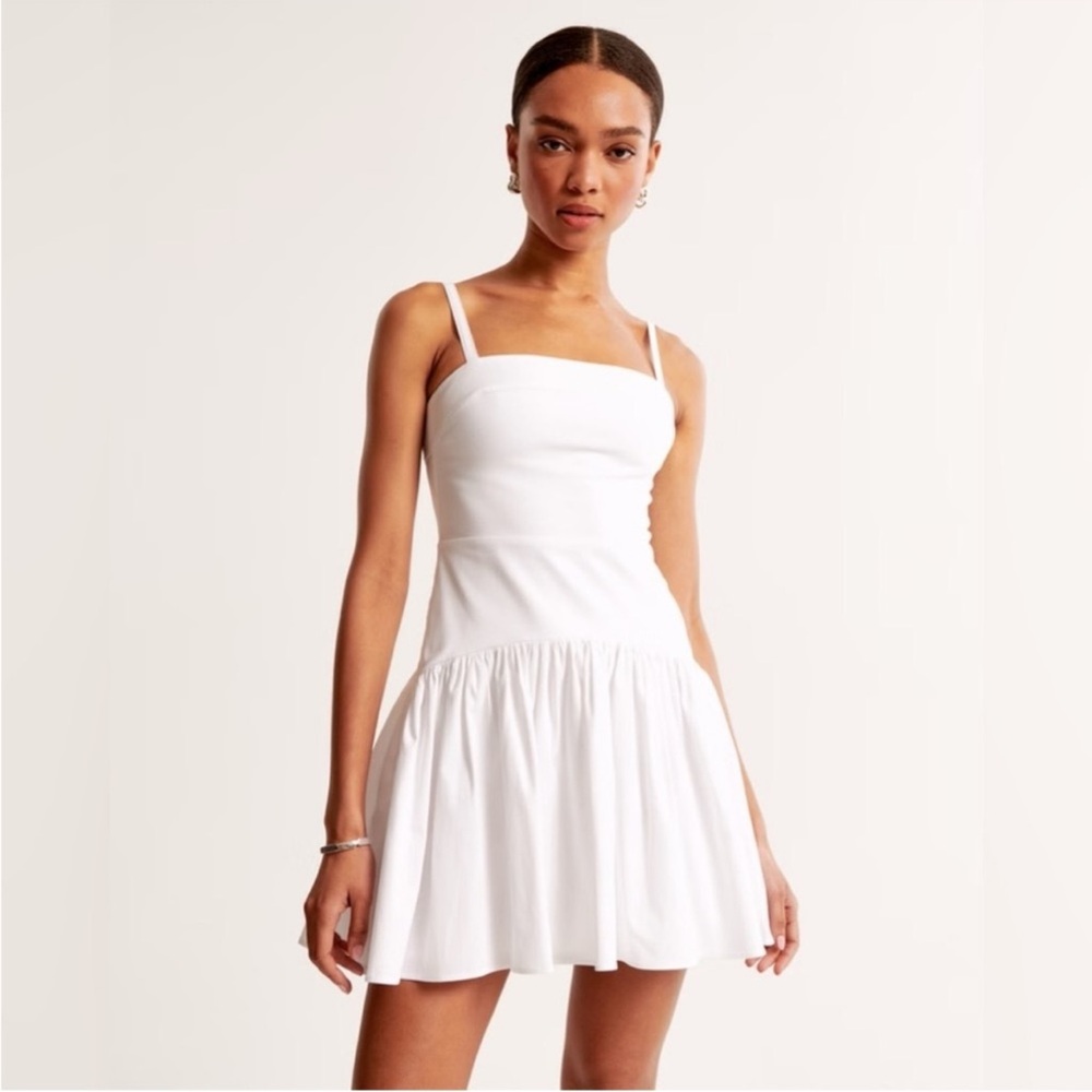 Abercrombie & Fitch Drop Waist Mini Dress Size L